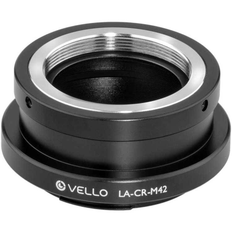 Anel Adaptador Vello LA-CR-M42 (Lente com rosca M42 em câmera Canon RF)