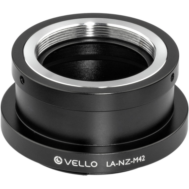 Anel Adaptador Vello LA-NZ-M42 (Lente com rosca M42 em câmera Nikon Z)