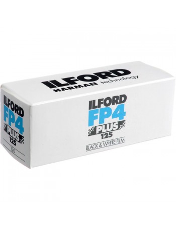 Filme fotográfico 120 Ilford FP4 Plus ISO 125 Preto e Branco (VENCIDO EM 03/2024)