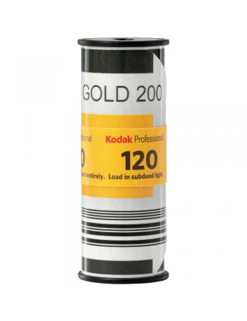 Filme fotográfico 120 Kodak Professional Gold 200 ISO 200 Colorido