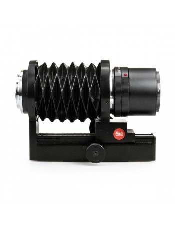 Objetiva Leica Macro-Elmar-R 100mm f4 com fole de focalização - USADA