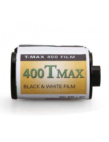 Filme fotográfico 35mm Kodak T-MAX ISO 400 Preto e Branco 36 Poses (REBOBINADO)