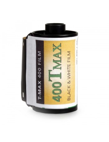 Filme fotográfico 35mm Kodak T-MAX ISO 400 Preto e Branco 36 Poses (REBOBINADO)