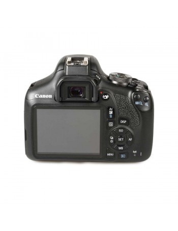 Câmera DSLR Canon EOS Rebel T7 com lente 18-55mm III - USADA (12.512 disparos)