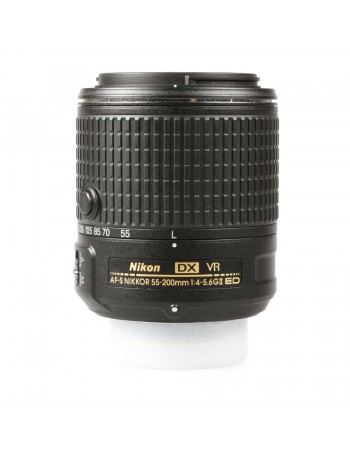 Objetiva Nikon AF-S NIKKOR 55-200mm f4-5.6G ED VR II DX - USADA