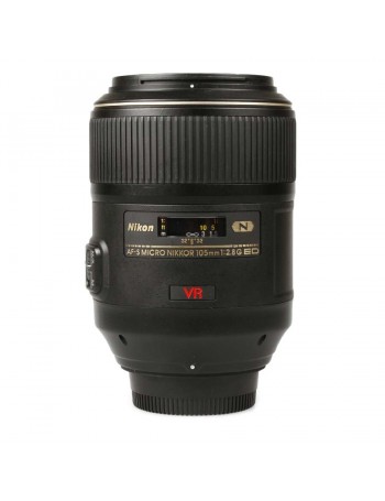 Objetiva Nikon AF-S NIKKOR 105mm f2.8G MICRO IF-ED VR - USADA