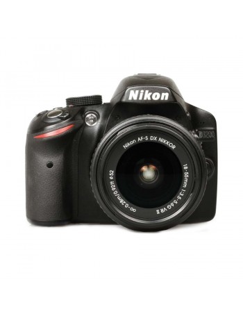 Câmera DSLR Nikon D3200 com lente 18-55mm VR II - USADA (4.983 disparos)