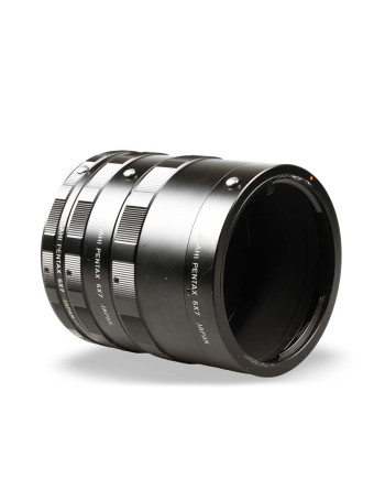 Kit de tubos extensores Asahi Pentax 6x7 com 3 peças - USADOS