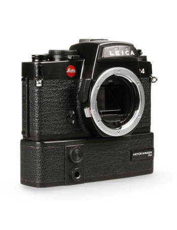 Câmera analógica 35mm Leica R4 com Motor Winder - USADO