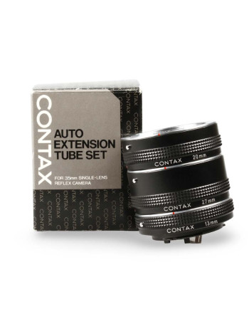 Kit de tubos extensores Contax 13mm, 20mm e 27mm (Contax / Yashica) - USADO