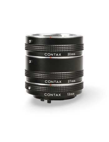 Kit de tubos extensores Contax 13mm, 20mm e 27mm (Contax / Yashica) - USADO