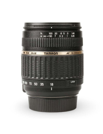 Objetiva Tamron AF 18-200mm f3.5-6.3 Macro ASPH XR Di II LD (Nikon F) - USADO
