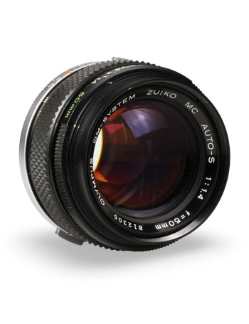 Objetiva Olympus OM Zuiko Auto-S 50mm f1.4 - USADO