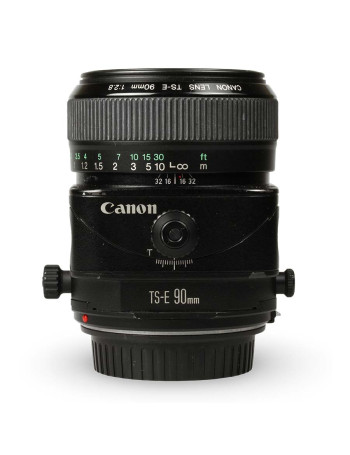 Objetiva Canon TS-E 90mm f2.8 Tilt-Shift - USADO