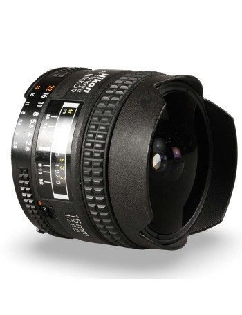 Objetiva Nikon AF NIKKOR 16mm Fisheye f2.8D - USADO
