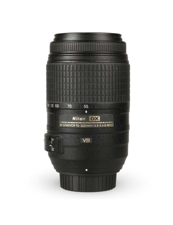 Objetiva Nikon AF-S NIKKOR 55-300mm f4.5-5.6G ED VR DX - USADO
