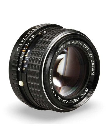 Objetiva Pentax-M SMC 50mm f1.4 (PK) - USADA