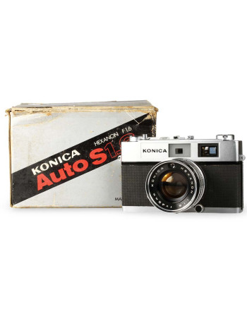 Câmera analógica Konica Auto S1.6 - USADO