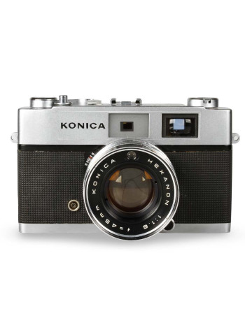 Câmera analógica Konica Auto S1.6 - USADO