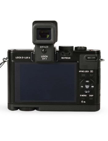 Câmera compacta avançada Leica D-Lux 6 com visor EVF 3 e empunhadura  - USADA 