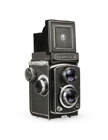 Câmera TLR Yashica-A Yashicor 80mm f3.5 - USADO
