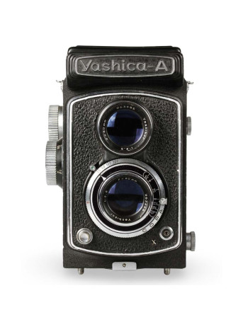 Câmera TLR Yashica-A Yashicor 80mm f3.5 - USADO