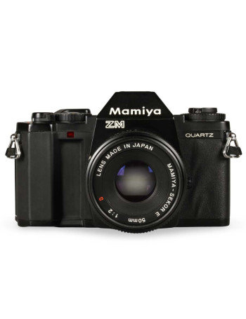 Câmera analógica Mamiya ZM com 50mm f2 - USADO