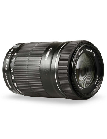 Objetiva Canon EF-S 55-250mm f4-5.6 IS STM - USADO