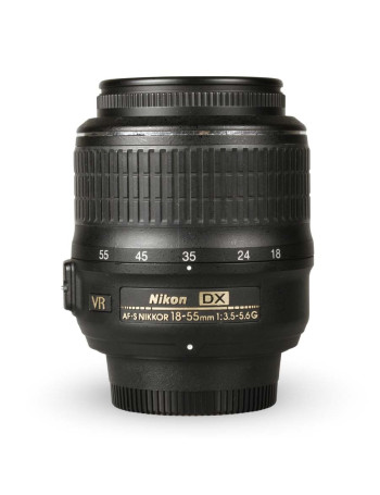 Objetiva Nikon AF-S NIKKOR 18-55mm f3.5-5.6G VR DX - USADO