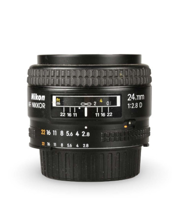 Objetiva Nikon AF NIKKOR 24mm f2.8D - USADO