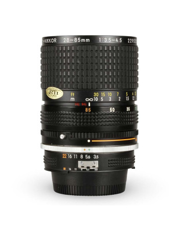 Objetiva Nikon AI-S ZOOM-NIKKOR 28-85mm f3.5-4.5 - USADA