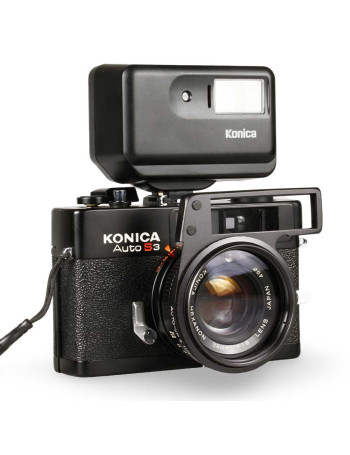 Câmera analógica Konica Auto S3 - USADO