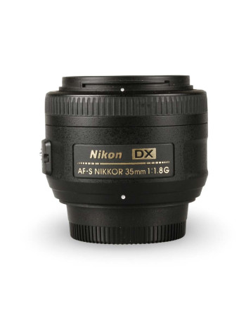 Objetiva Nikon AF-S NIKKOR 35mm f1.8G DX - USADO