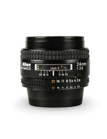 Objetiva Nikon AF NIKKOR 24mm f2.8 - USADO