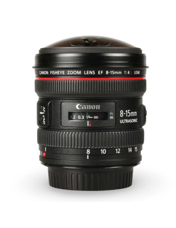Objetiva Canon EF 8-15mm f4L Fisheye USM - USADO