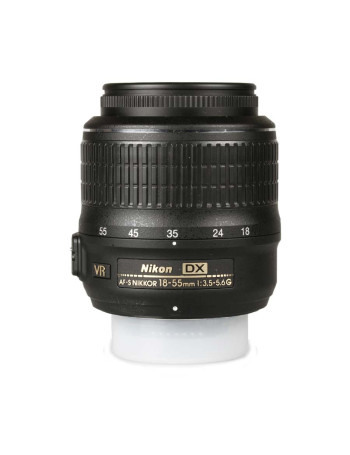 Objetiva Nikon AF-S NIKKOR 18-55mm f3.5-5.6G VR DX - USADO