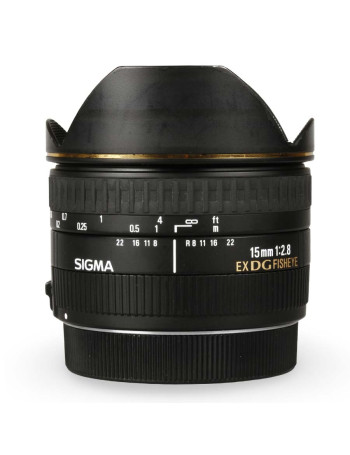 Objetiva Sigma 15mm f2.8 EX DG Fisheye (Canon EF) - USADA