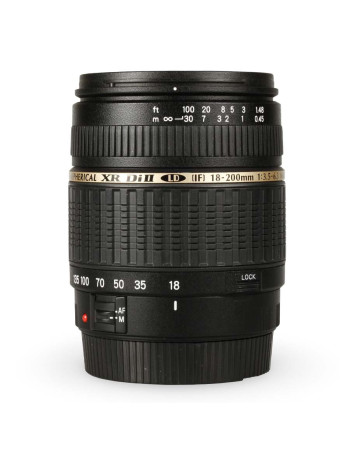 Objetiva Tamron AF 18-200mm f3.5-6.3 Macro ASPH XR Di II LD (Canon EF) - USADO