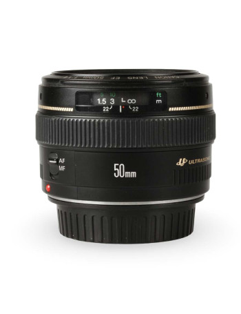 Objetiva Canon EF 50mm f1.4 USM - USADO