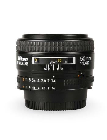 Objetiva Nikon AF NIKKOR 50mm f1.4D - USADA