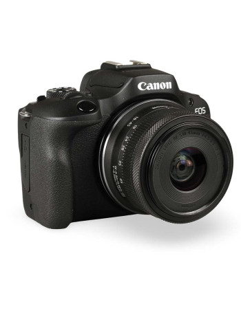 Câmera mirrorless Canon EOS R100 com lente RF-S 18-45mm IS STM - USADA (558 disparos)