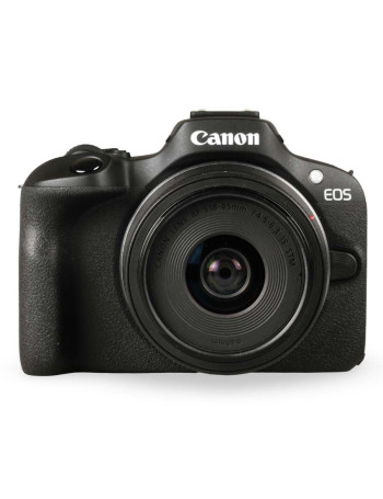 Câmera mirrorless Canon EOS R100 com lente RF-S 18-45mm IS STM - USADA (558 disparos)