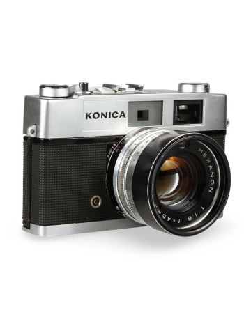 Câmera analógica Konica Auto S1.6 - USADO