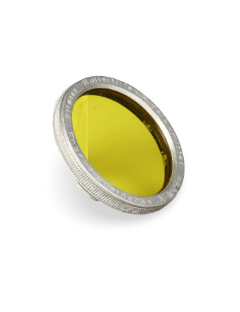 Filtro amarelo Rollei 28,5mm para Rolleiflex - USADO