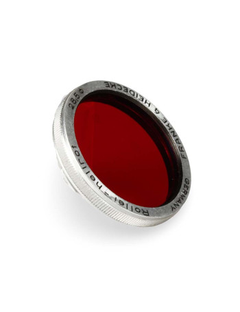 Filtro vermelho Rollei 28,5mm para Rolleiflex - USADO