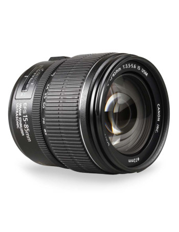 Objetiva Canon EF-S 15-85mm f3.5-5.6 IS USM - USADA