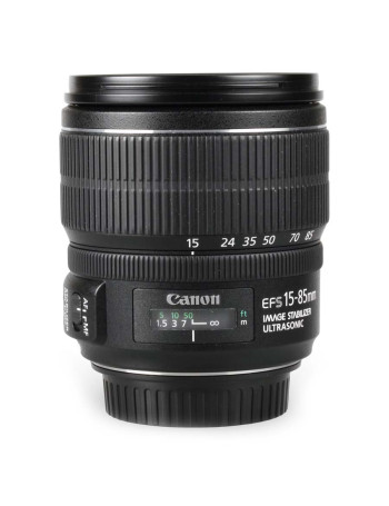 Objetiva Canon EF-S 15-85mm f3.5-5.6 IS USM - USADA