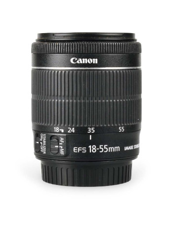 Objetiva Canon EF-S 18-55mm f4-5.6 IS STM - USADO