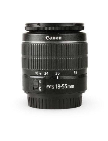 Objetiva Canon EF-S 18-55mm f3.5-5.6 III - USADO