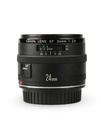 Objetiva Canon EF 24mm f2.8 - USADO